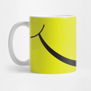 SMILEY MOUTH MASK #1 Mug